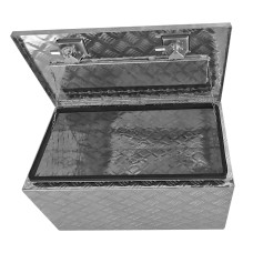 [US Warehouse] 30 inch Aluminum Five Pattern Toolbox Double Lock